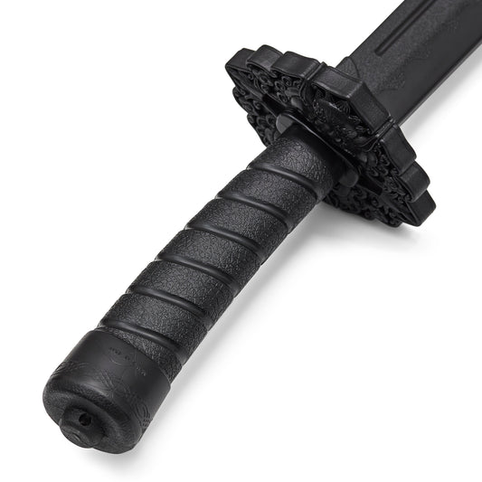 Black Polypropylene Kung Fu BroadSword - 37"