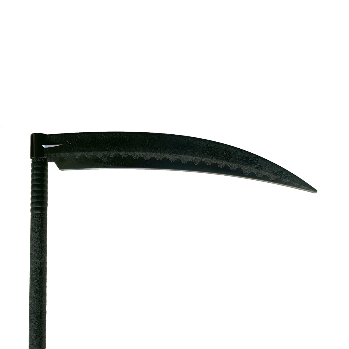 Black Polypropylene Full Contact Spear Head Death Sickle Head
