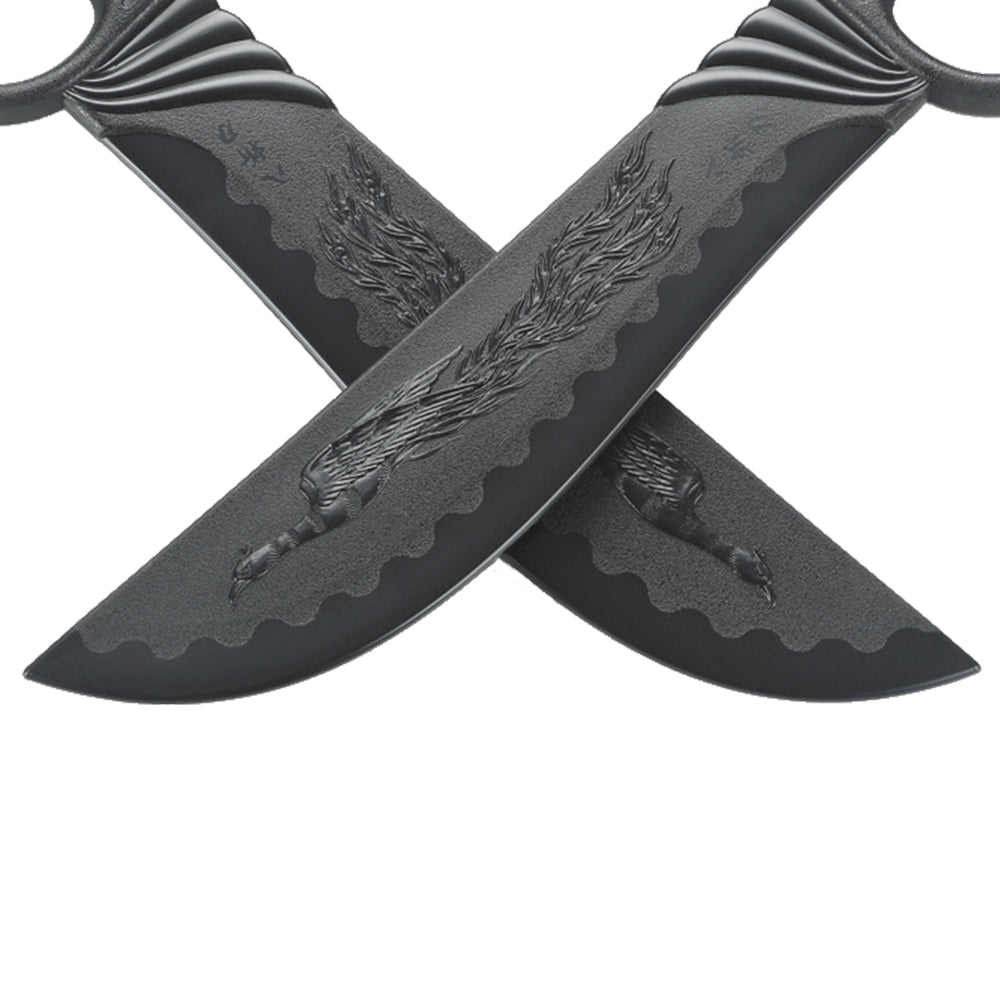 Black Polypropylene Phoenix Wing Chun Knives - PRE ORDER