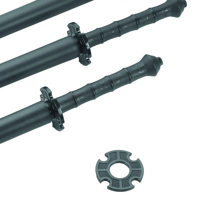 Black Polypropylene Foam Padded Chanbara Sword