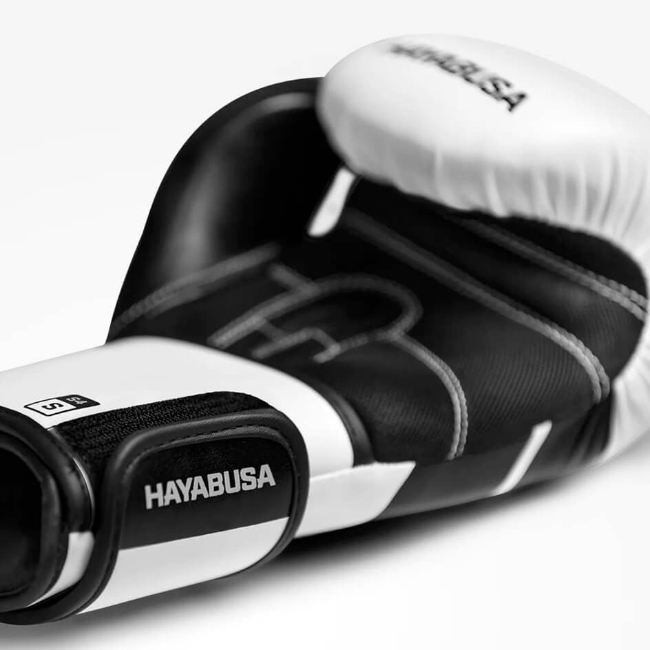 Hayabusa S4 White Boxing Gloves