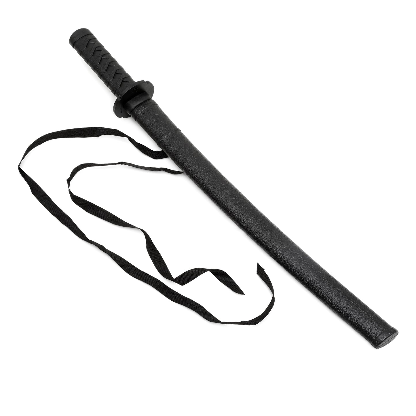 Black Polypropylene Wakizashi ( Shoto ) W/ Scabbard