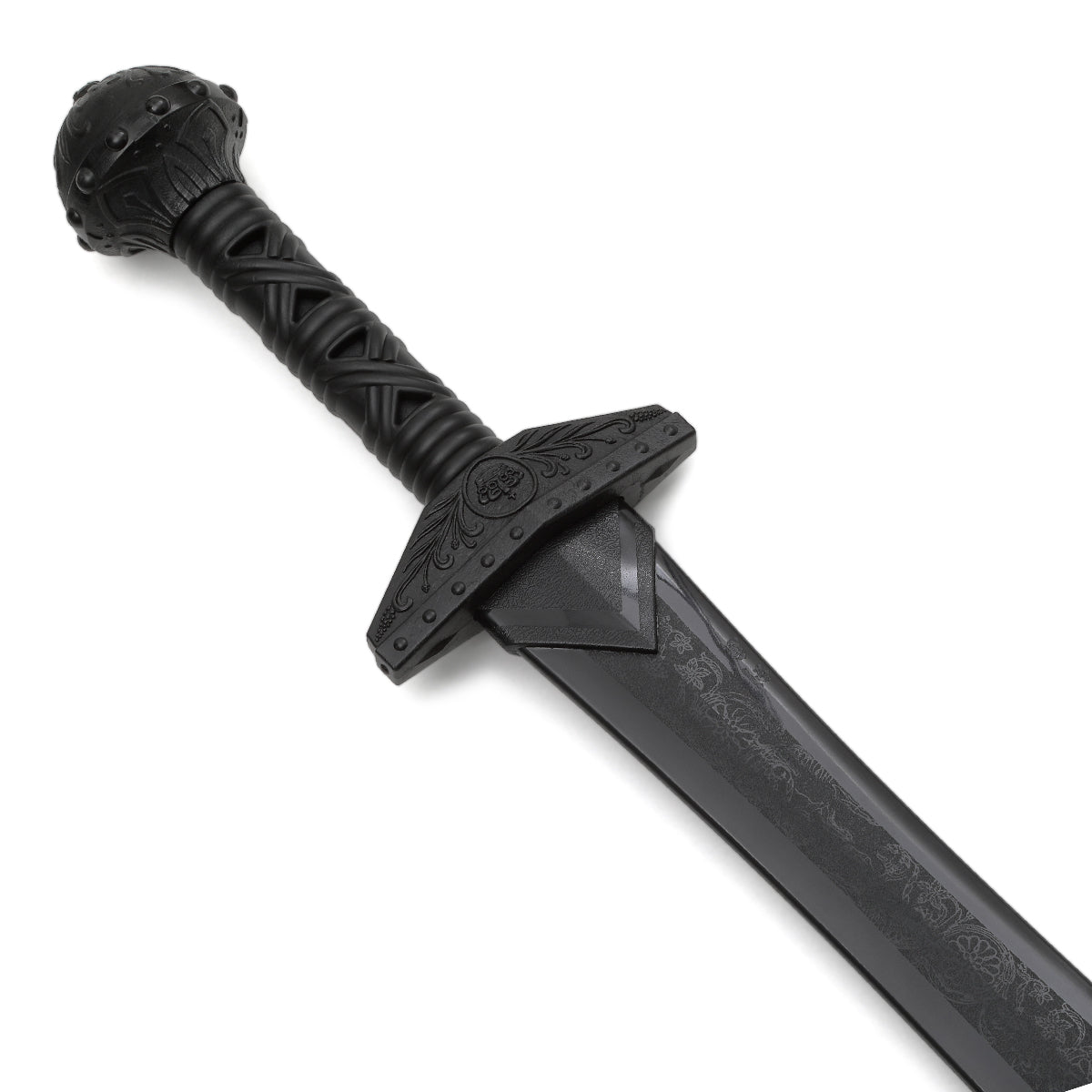 Black Polypropylene Full Contact Roman Gladiator Sword - V2